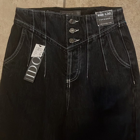 NWT TOPSHOP High Waisted Jeans Size 4 - Picture 4 of 4